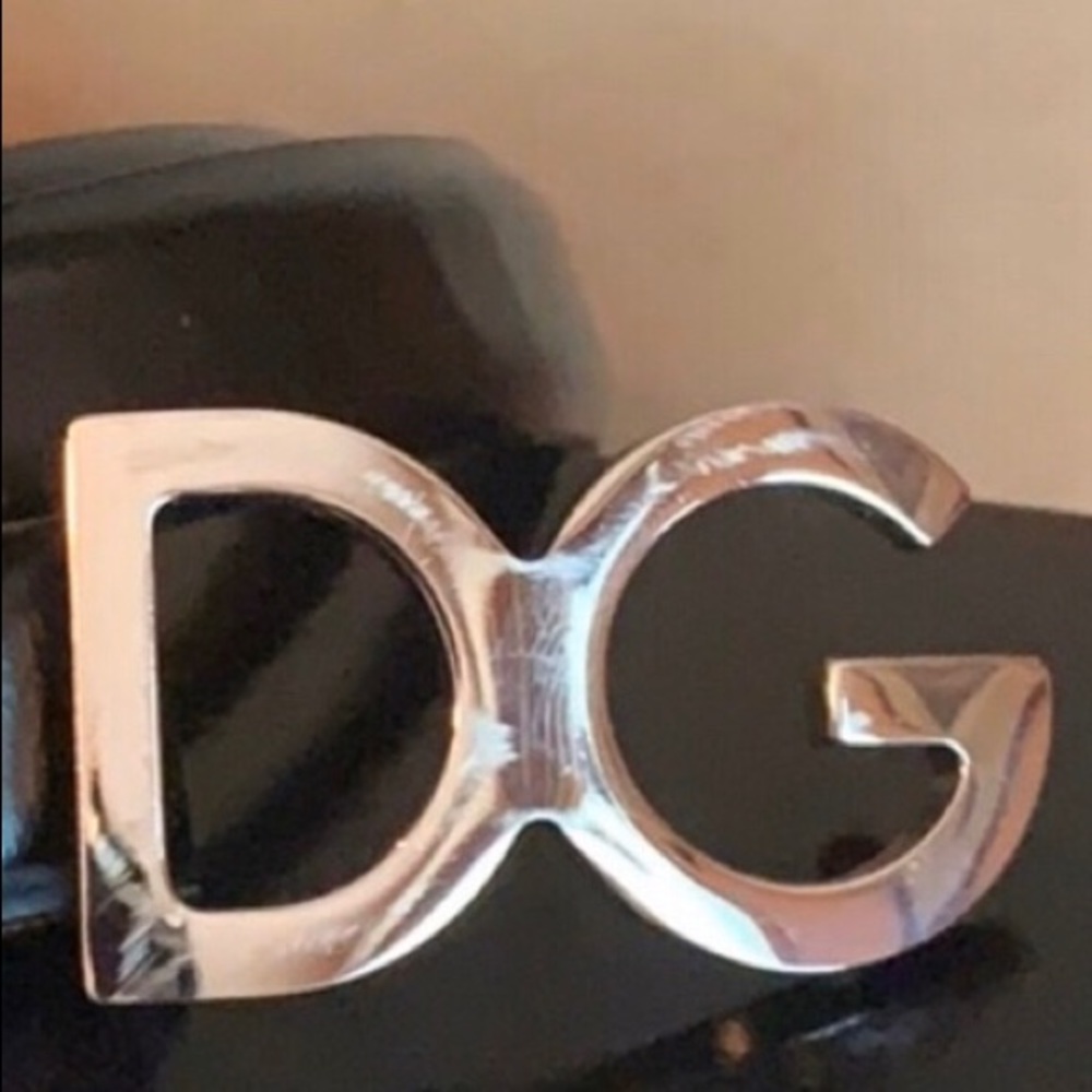 Authentic Dolce&Gabbana leather belt